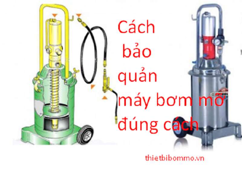 Hướng dẫn chi tiết cách Bảo Trì và Vệ Sinh Máy Bơm Mỡ đúng cách