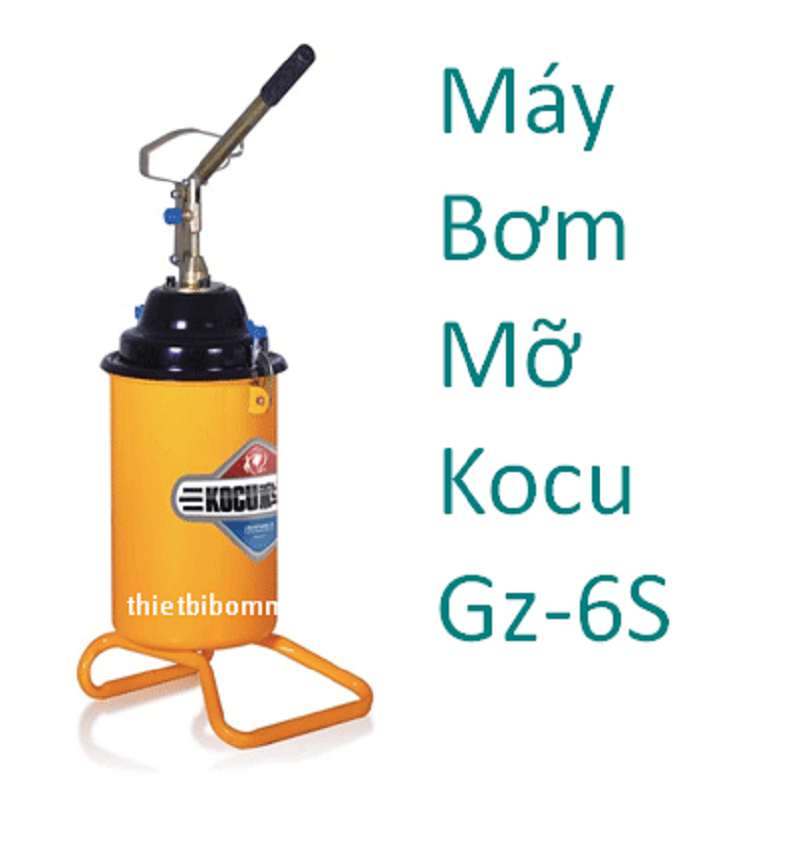 Khám phá tính năng nổi bật của máy bơm mỡ Kocu GZ- 6S