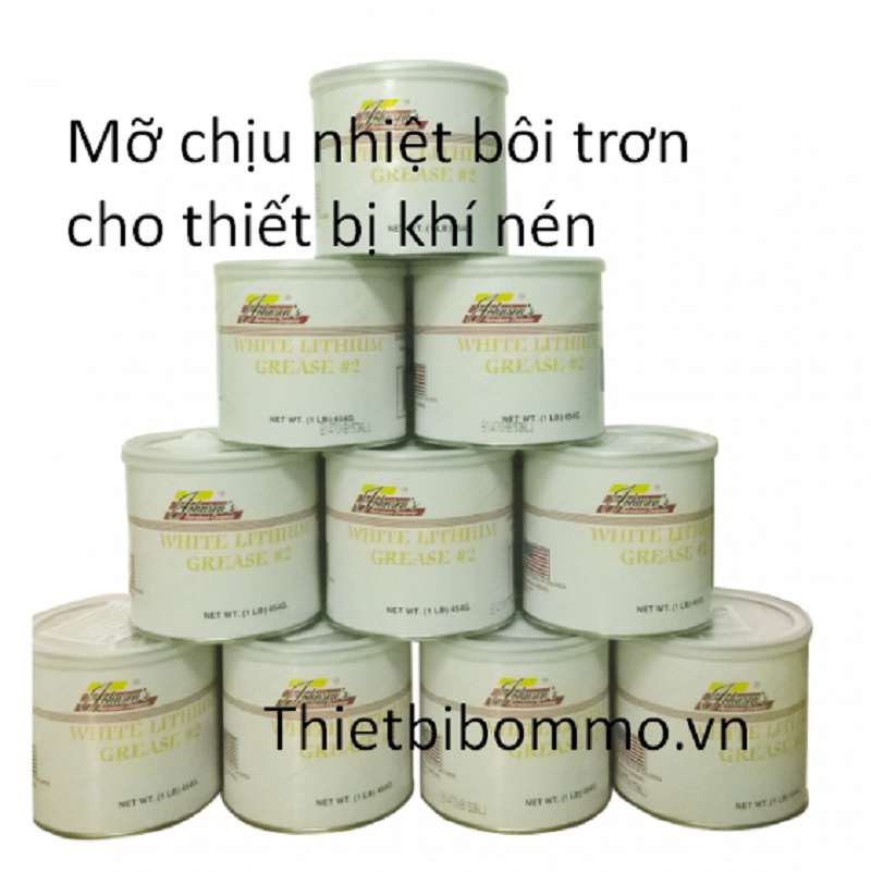 3 Mỡ chịu nhiệt bôi trơn thiết bị khí nén tốt nhất 2019