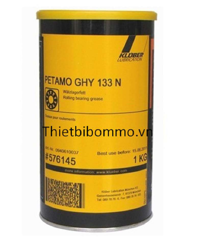 Khám phá tính năng nổi bật của Mỡ Kluber Petamo GHY 133 N
