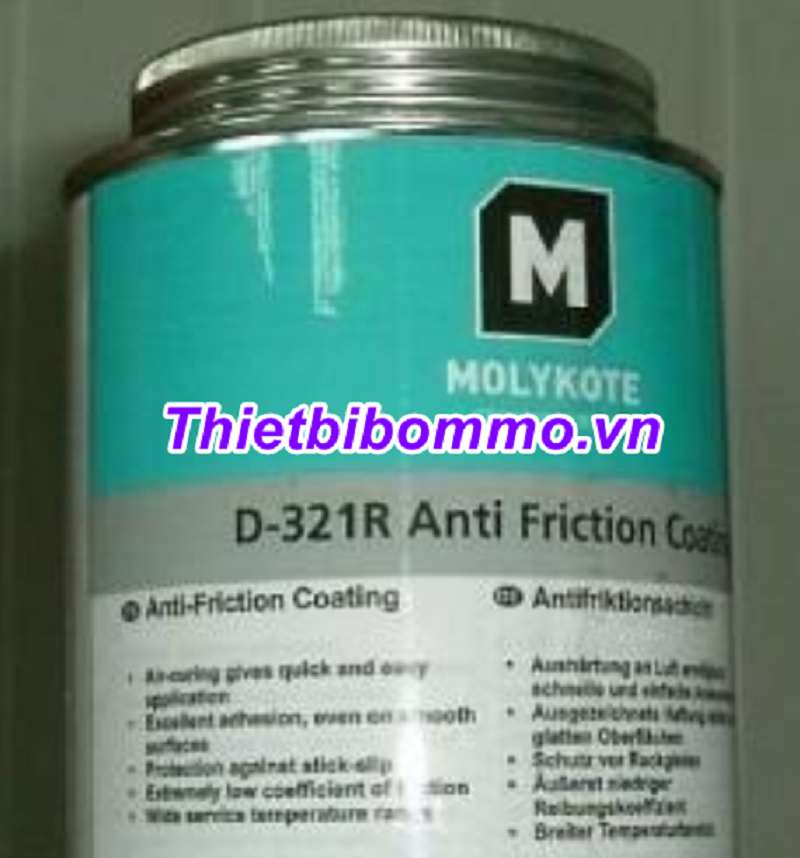 Ưu điểm tuyệt vời của Mỡ Molykote D-321R Anti-Friction Coating