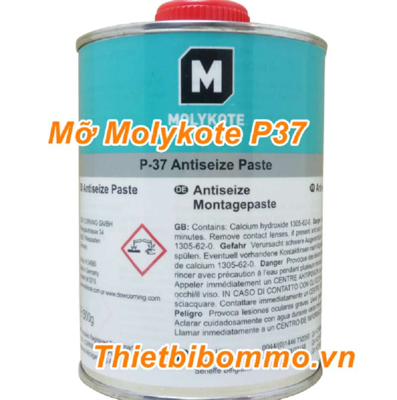 7 chỉ tiêu chất lượng của mỡ MOLYKOTE P 37 bạn nên biết