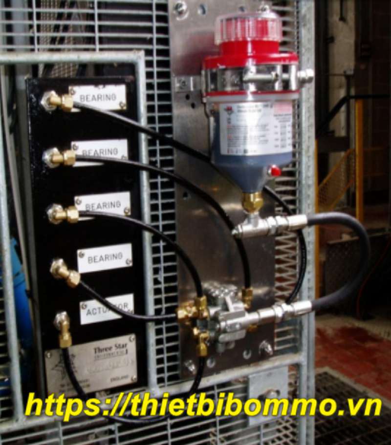Khối Phân Phối phụ kiện thông minh của Máy Bơm Mỡ Tự Động ATS