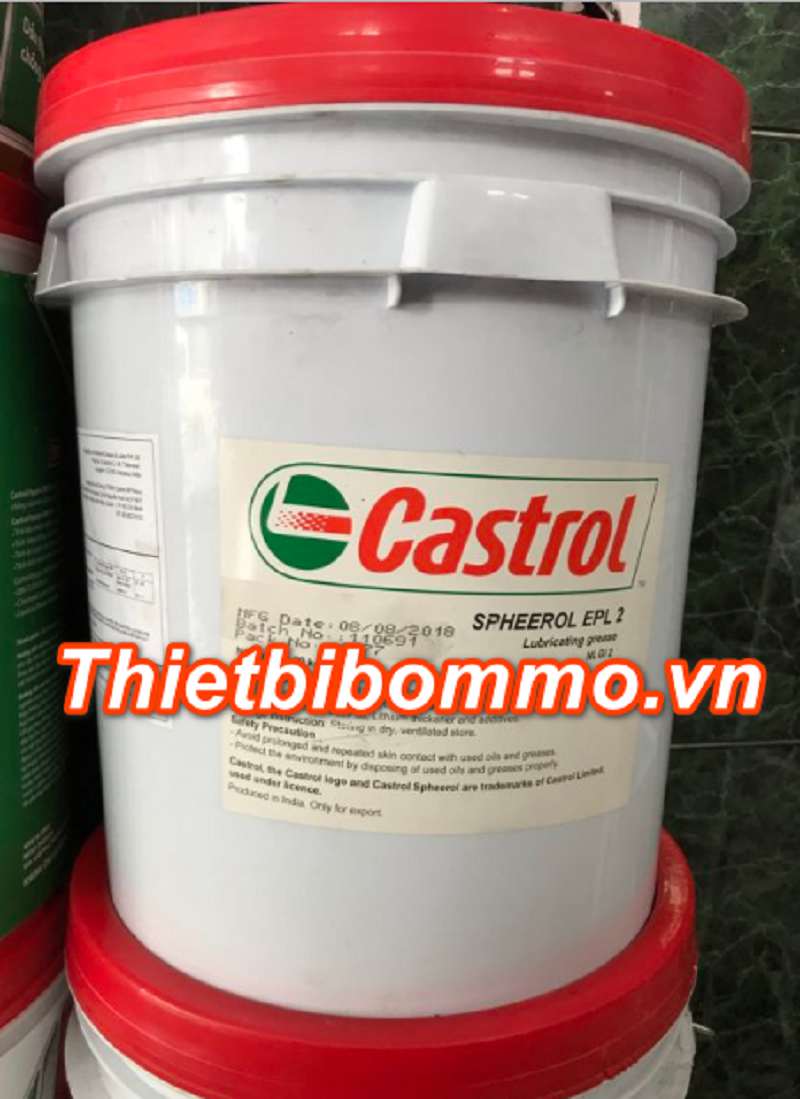 Bật mí cách chọn mỡ bôi trơn Castrol Spheerol EPL 3 chuẩn nhất