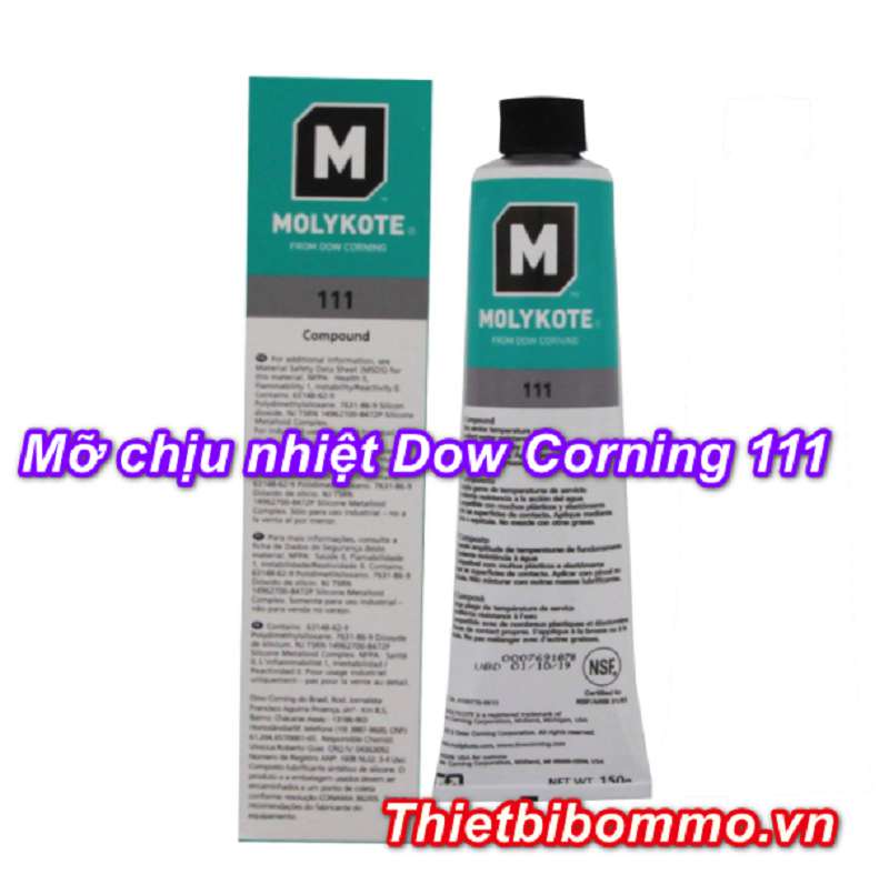 Khám phá Mỡ Chịu Nhiệt Dow Corning 111 qua 4 tính năng nổi bật