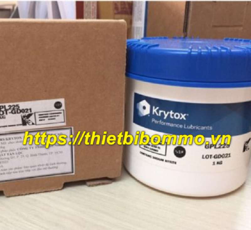6 Lợi ích thiết thực khi sử dụng mỡ chịu nhiệt KRYTOX™ GPL 201