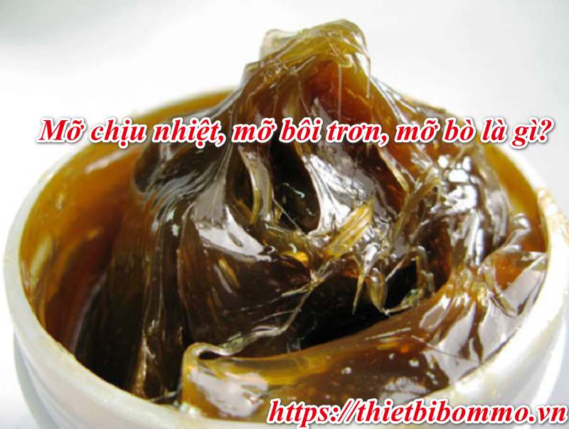 Mỡ chịu nhiệt,mỡ bôi trơn, mỡ bò là gì? Vai trò và tác dụng
