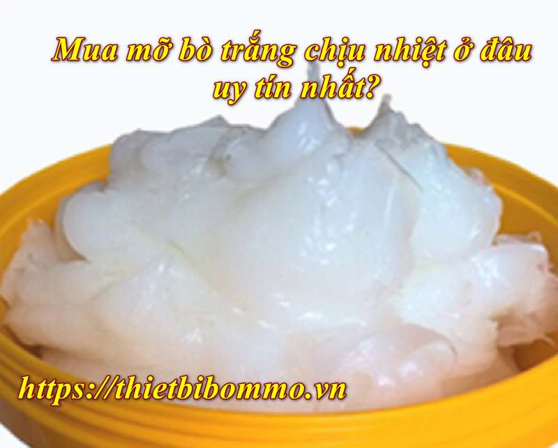 Mỡ bò trắng chịu nhiệt và 3 Ưu điểm nổi bật bạn không nên biết