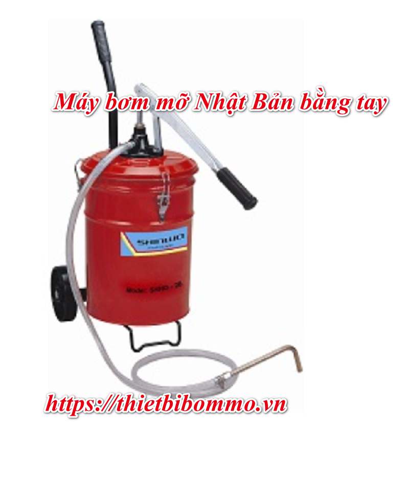Máy bơm mỡ Nhật Bản bằng tay và những điều cần biết