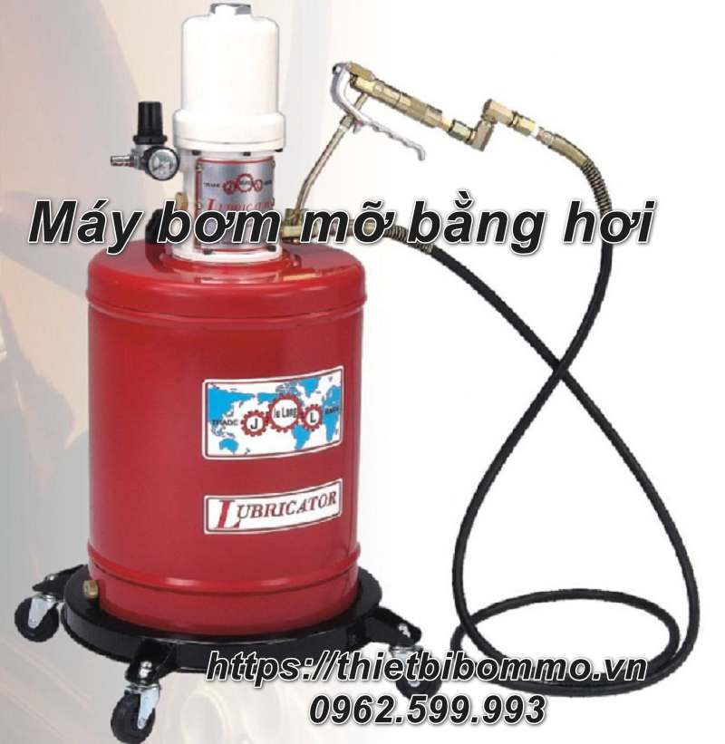 4 Lưu ý cần biết khi sử dụng máy bơm mỡ bằng hơi