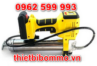 Súng Bơm Mỡ Cầm Tay Chạy Bằng Pin 21V Màn Hình LCD