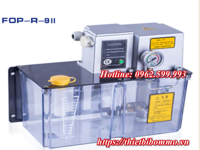 Máy bơm dầu chạy bằng điện FOP-D-9II Chuyên dụng cho bánh răng