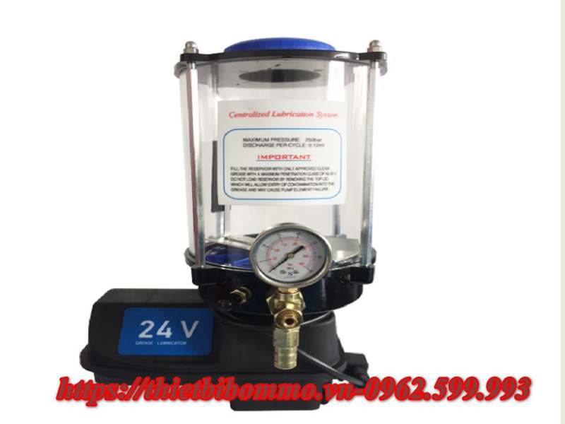 Bơm mỡ bằng điện DBS-4-1C/220V cùng 9 Đặc điểm kỹ thuật nổi bật