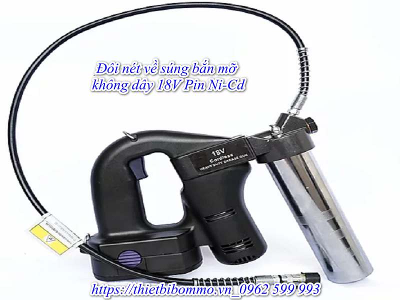 Giá súng bắn mỡ không dây 18V Pin Ni-Cd 2020 cập nhật mới nhất