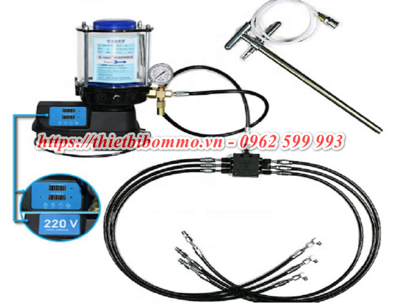Máy bơm bôi trơn điện 380V dành cho hệ thống bôi trơn loại PLC