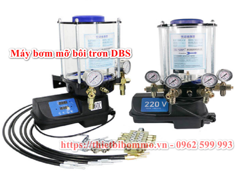 Máy bơm bôi trơn mỡ DBS ELICTRIC chất lượng cao uy tín nhất 2020