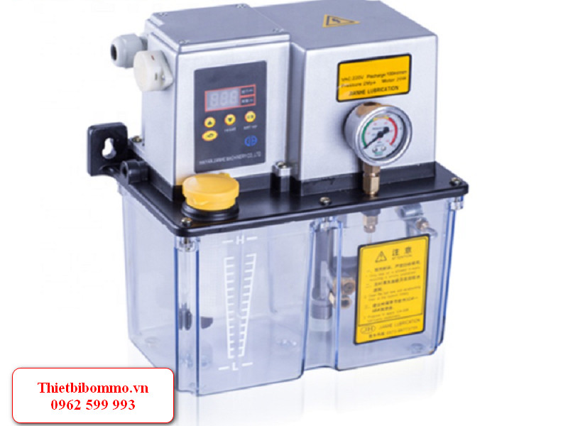 Bơm bôi trơn tự động tập trung JIANHE cho máy CNC 220V 3,5 lít