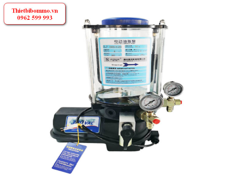 Máy bơm mỡ bôi trơn tự động DBS Electric thông minh đa năng