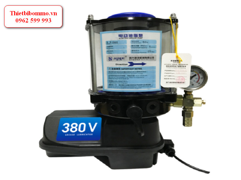 Máy bơm mỡ bôi trơn tự động DBS Electric thông minh đa năng