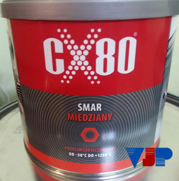 MỠ ĐỒNG CHỐNG KẸT, CHỐNG DÍNH - CX80 COPPER GREASE